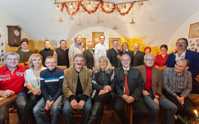 Weihnachtsfeier 2014 und Werners 60er